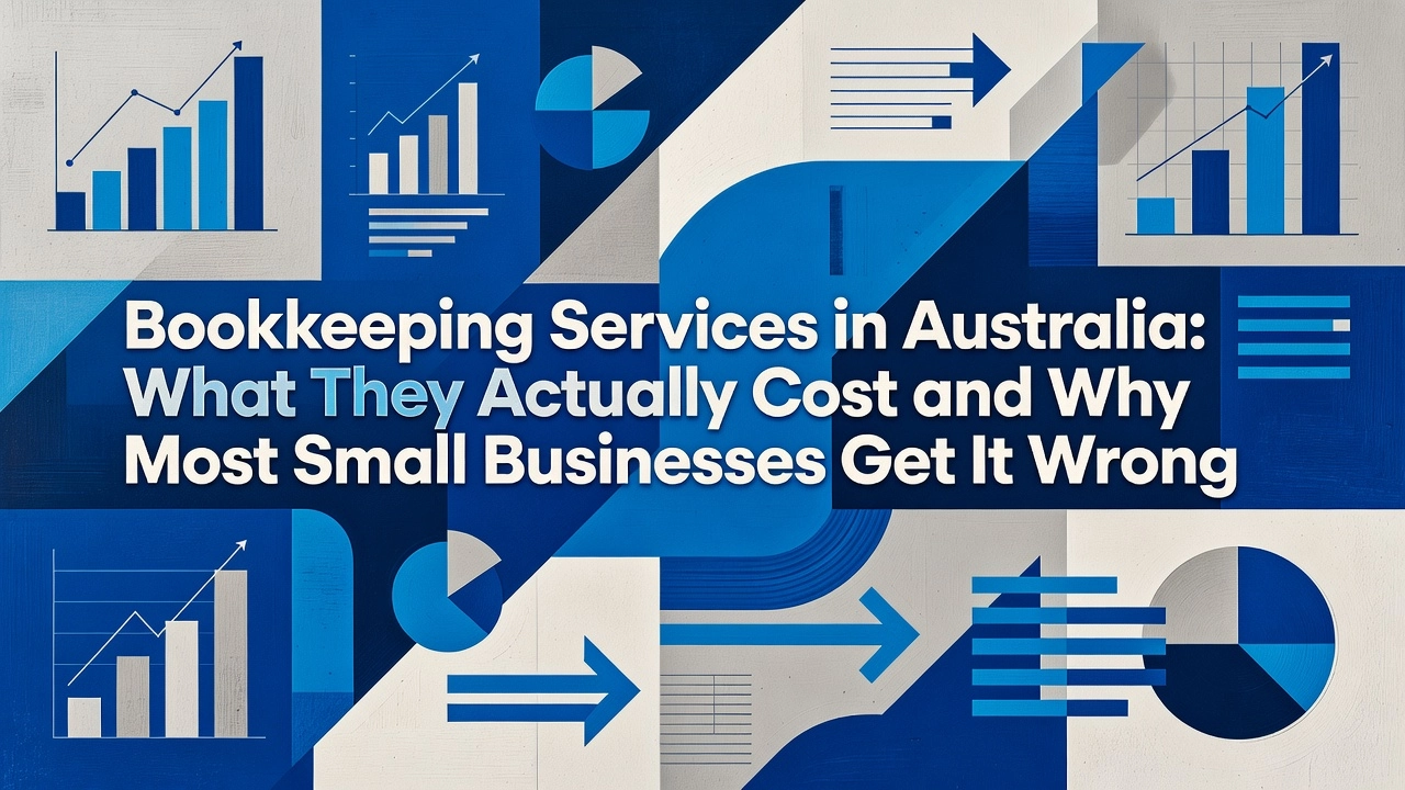 Professional header image for comparison analysis: Bookkeeping Services in Australia: What They Actually Cos...